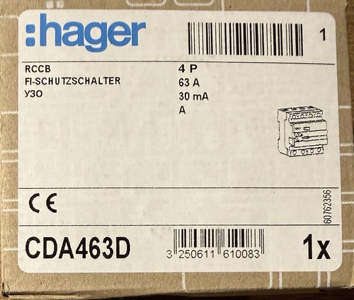 Hager cda463d - hager,