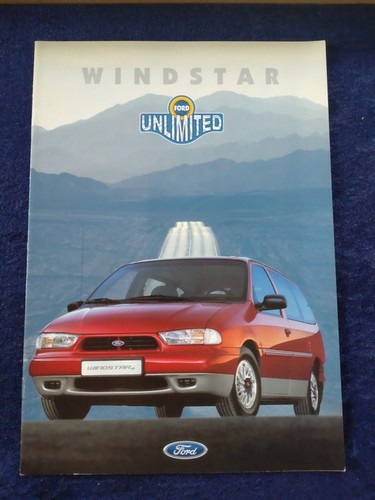 Ford windstar prospekt 1997 - ford,