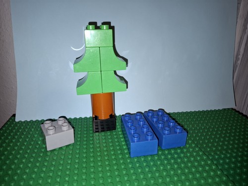 Lego duplo tanne mit blauem - duplo,