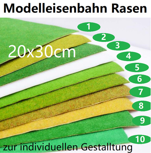 Modelleisenbahn rasen - modelleisenbahn,