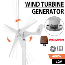 400W Windgenerator 12V MPPT Windrad Windkraftanlage Windturbine Vertikal 3 Blade