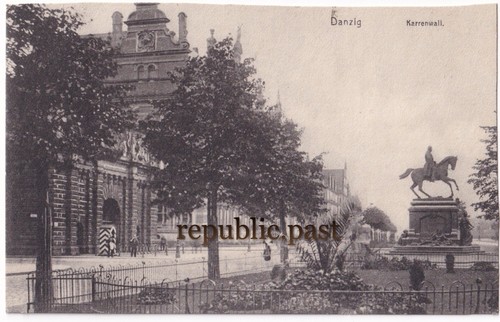 Postkarte danzig - ak,