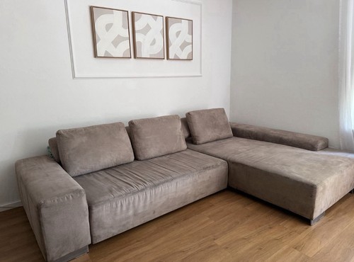 Großes ecksofa mit - großes,