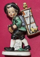 Friedel Figur 60er Jahre Vogelhändler mit Bandonium 17 cm hoch