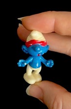 Ü Ei Schlumpf Olympiade Variante Mit Versetzte Augenbinde & Blauer Punkt Hinten