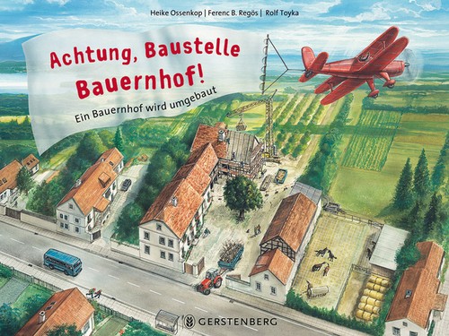 Achtung baustelle bauernhof - achtung,,