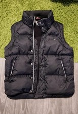 Hilfiger Daunenweste Weste mit Kapuze Gr M