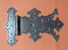 Möbelband - Scharnier - Türband - 15 cm lang - Schmiedeeisen im Antik-Look