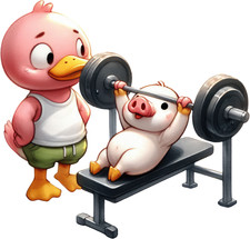 9x9cm car sticker - duck, with