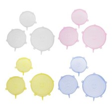 3pcs Silikon Stretch Deckel