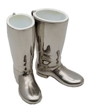 Vintage schwerer Reitstiefel