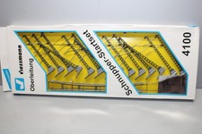 Viessmann 4100 Oberleitung Startset mit Mast und Fahrdraht Spur H0 OVP #