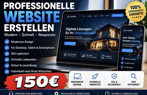 Website erstellen modern und - erstellen,