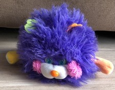 Popples Stofftier Lila Mattel 1986
