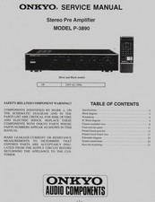 Onkyo 3390 service manual - onkyo,