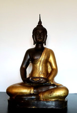 Antike Buddha Bronze Statue