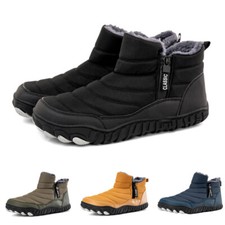 Herren Winter Warme Wanderschuhe Trekking Klettern Barfuß Schuhe Schneestiefel