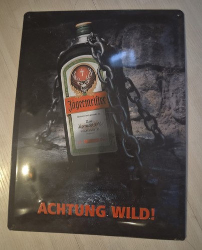 Jägermeister blechschild - jägermeister,