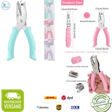 Papierstanzer rund 6mm