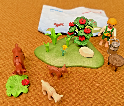 Playmobil 4499 ziegenweide set - playmobil,