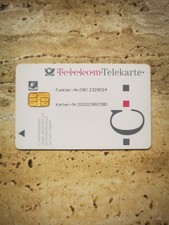 Telekom Telekarte/Telefonkarte - kleiner Chip - ungelocht - ohne Magnetstreifen