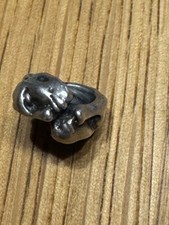 Trollbeads retired Kiss silver bead