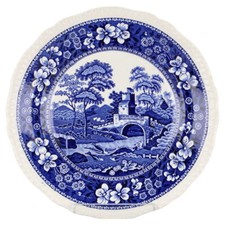 Kuchenteller Spode Copeland Blue Tower