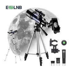 Teleskop Kinder Einsteiger 360/70mm Teleskop Astronomie mit Verstellbarem Stativ