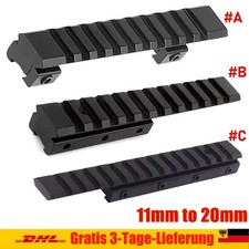 Schienenadapter 11mm-20mm