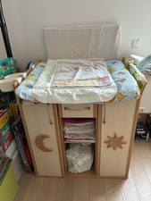Wickelkommode aus Holz mit