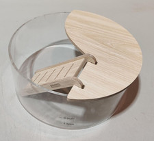 BUCATSTATE Sandbad-Container Mäuse Hamster Leiter  Acryl Bade -Grabungsraum RUND