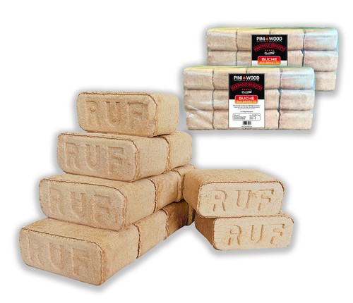Pini holzbriketts 100 buche - holzbriketts,