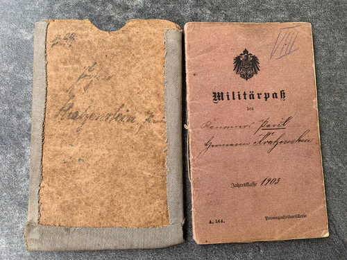 Militärpaß feldartillerie - militärpaß,