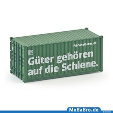 Grüner 20ft Container "Güter