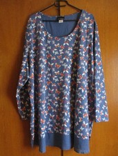 Shirt Longshirt Mia Moda Gr. 60