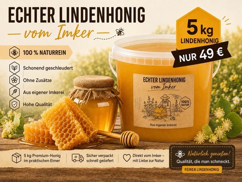 Lindenhonig vom imker - 5,