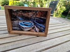 Mallorca Bild im Holzrahmen