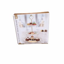 Etagere 3 stöckig Weiß