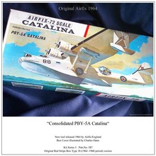 Airfix 1964 · First Consolidated "Catalina" Kit Release · Complete/Superior Box