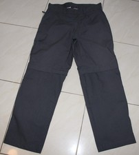 Jack Wolfskin Travel Zip-Off Hose Herren Wanderhose Gr. M (46) Kurz – Grau