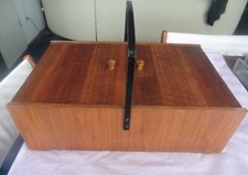 Nähkasten Nähkorb 60er Jahre Danish Design Teak