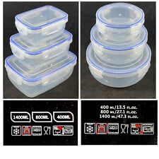 Vorratsdosen Set 3-teilig rund