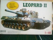 BELMONTE DF519 Panzer Leopard in 1/48 inkl. Motor