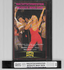 Super Video  Gloria Guida   NACHTSCHWESTER MÜSSTE MAN SEIN    VHS Rarität