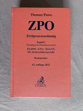 Thomas / Putzo | Zivilprozessordnung (ZPO) Kommentar | 42. Auflage 2021