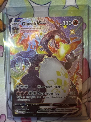 Pokémon glurak vmax - glurak,