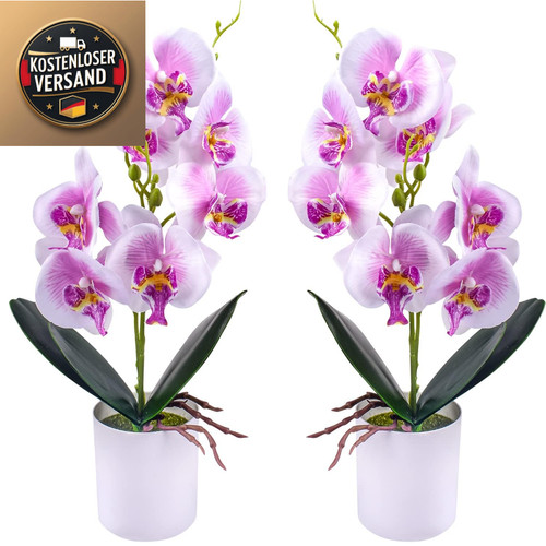 Künstliche orchideenblumen - künstliche, 2