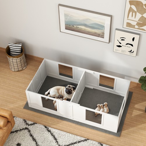 Pawhut hunde wurfbox mit - pawhut,