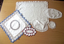 Konvolut Deckchen Handarbeit