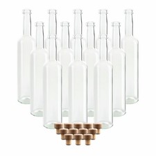 12 x Glasflaschen 500 ml